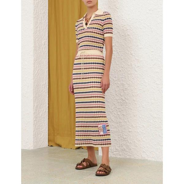 Elevate your elegance in this Zimmermann Knitwear available now at Luxury Shoes 