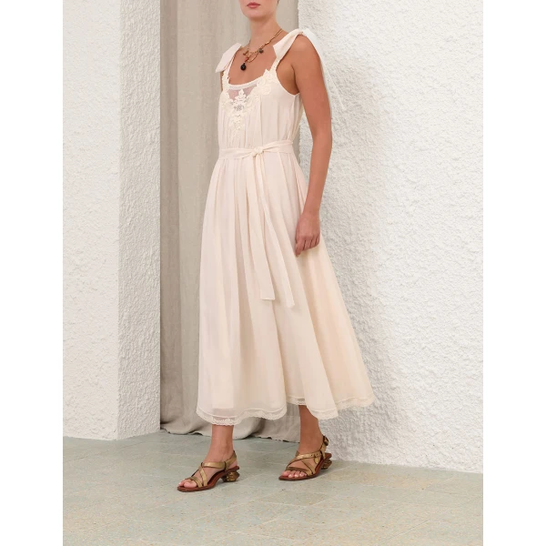 Elevate your elegance in this Zimmermann Dresses available now at Luxury Shoes 