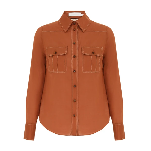 Elevate your elegance in this Zimmermann Tops available now at Luxury Shoes 