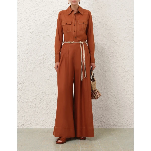 Elevate your elegance in this Zimmermann Pants available now at Luxury Shoes 