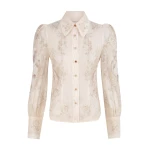 Elevate your elegance in this Zimmermann Tops available now at Luxury Shoes 