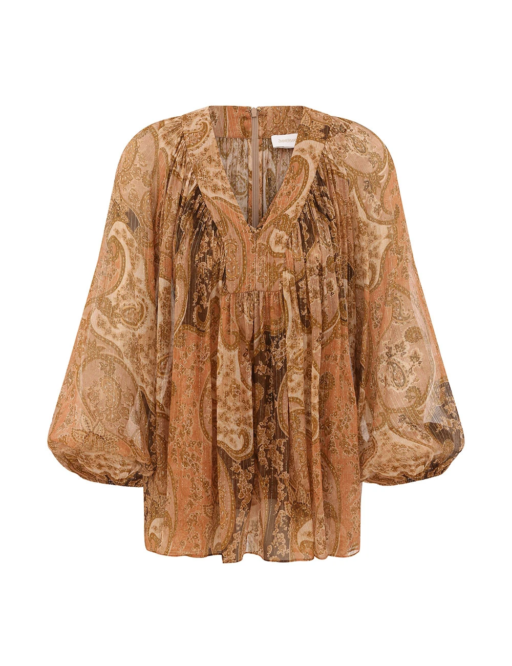 Zimmermann Carousel Batwing Top | Ready to Wear Collection Luxury Shoes Elevate your elegance in this Zimmermann Tops available now at Luxury Shoes
