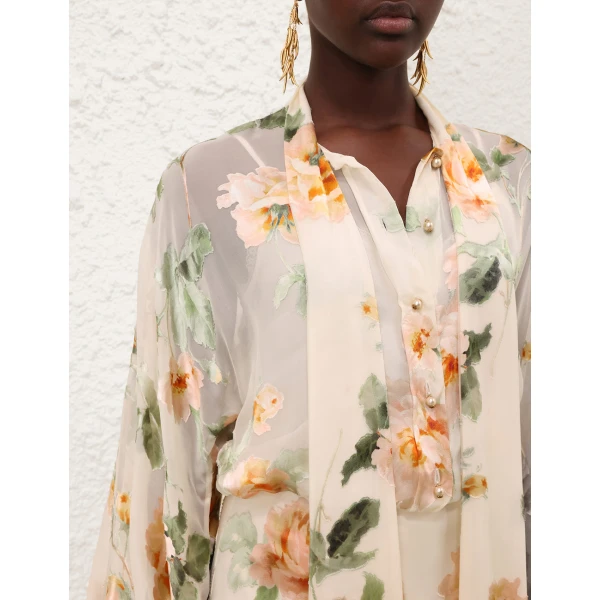Elevate your elegance in this Zimmermann Tops available now at Luxury Shoes 