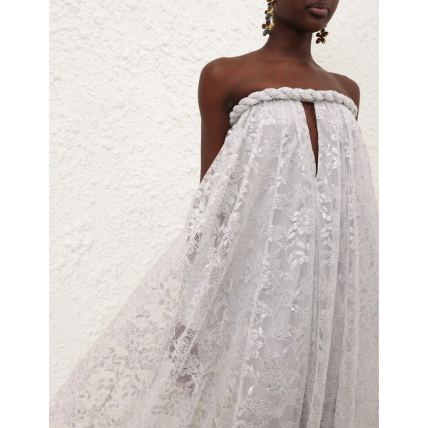 Elevate your elegance in this Zimmermann Dresses available now at Luxury Shoes 