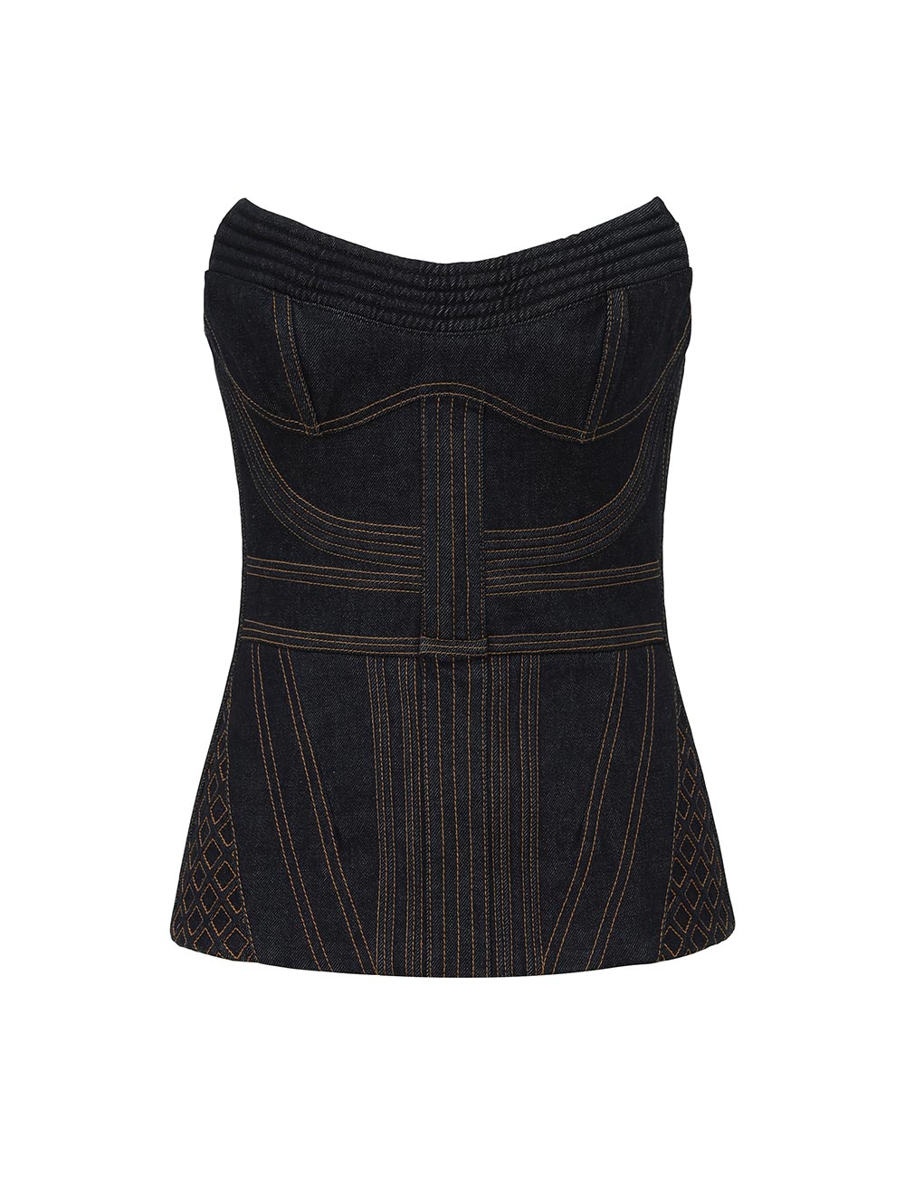 Zimmermann Corded Denim Corset