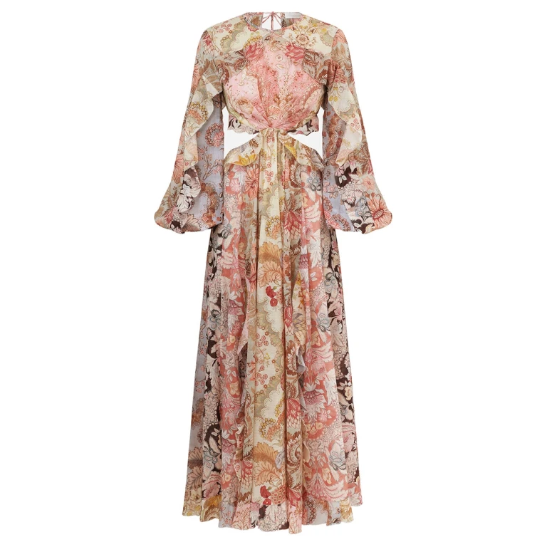 Elevate your elegance in this Zimmermann Dresses available now at Luxury Shoes 