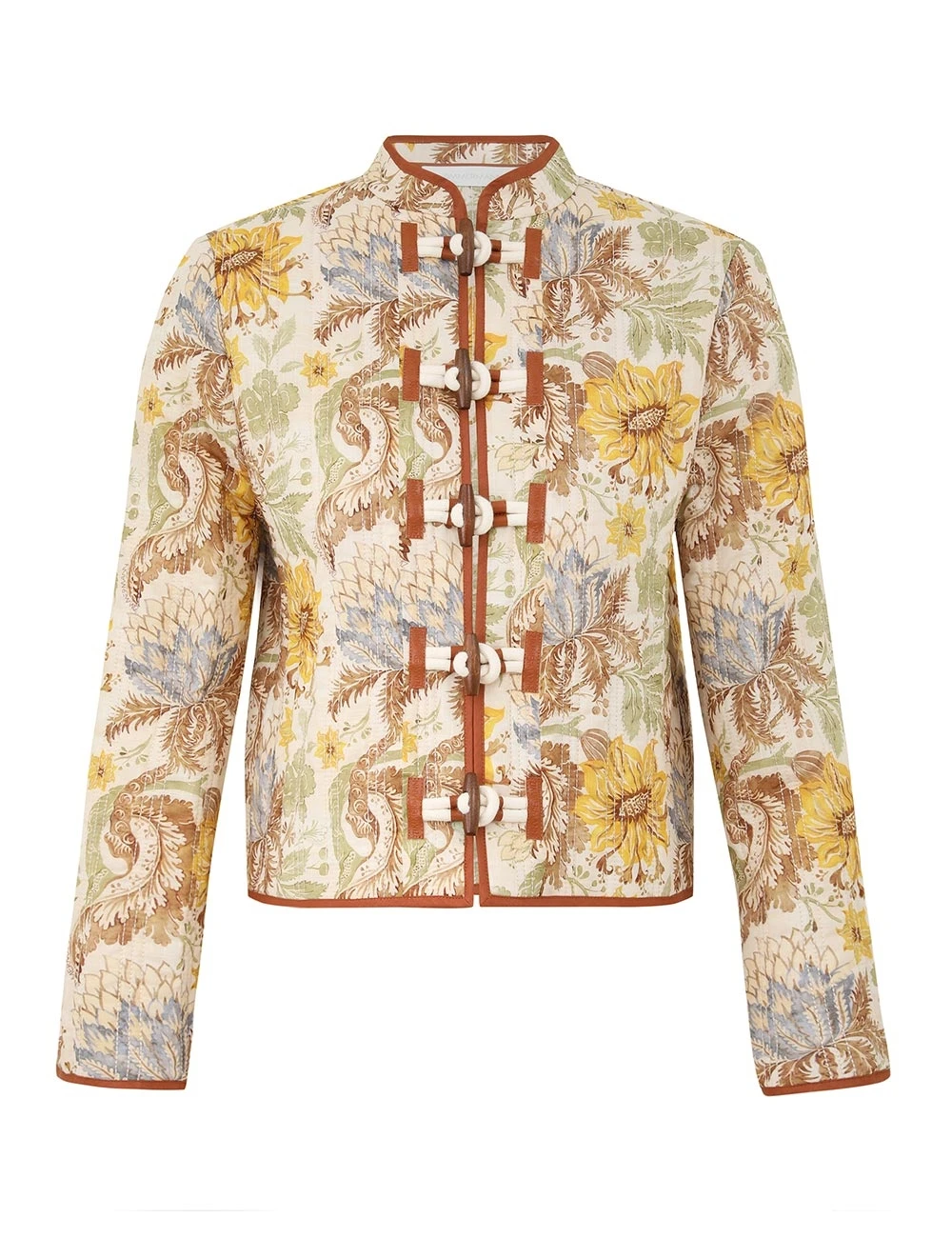 Zimmermann Daylight Collarless Jacket | Ready to Wear Collection Luxury Shoes Elevate your elegance in this Zimmermann Jackets available now at Luxury Shoes