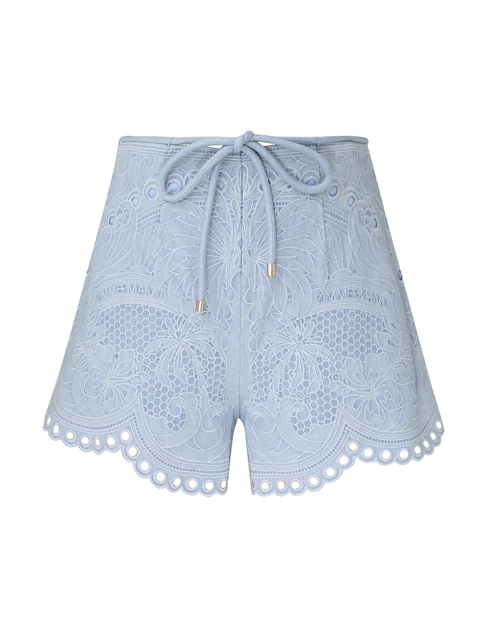 Zimmermann Daylight Denim Short