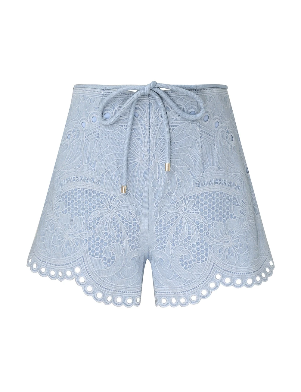Zimmermann Daylight Denim Short | Ready to Wear Collection Luxury Shoes Elevate your elegance in this Zimmermann Pants available now at Luxury Shoes