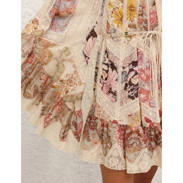 Elevate your elegance in this Zimmermann Dresses available now at Luxury Shoes 