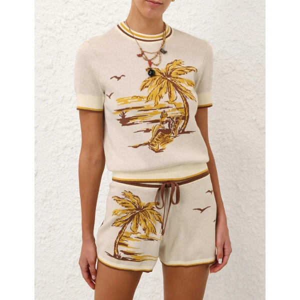 Elevate your elegance in this Zimmermann Tops available now at Luxury Shoes 