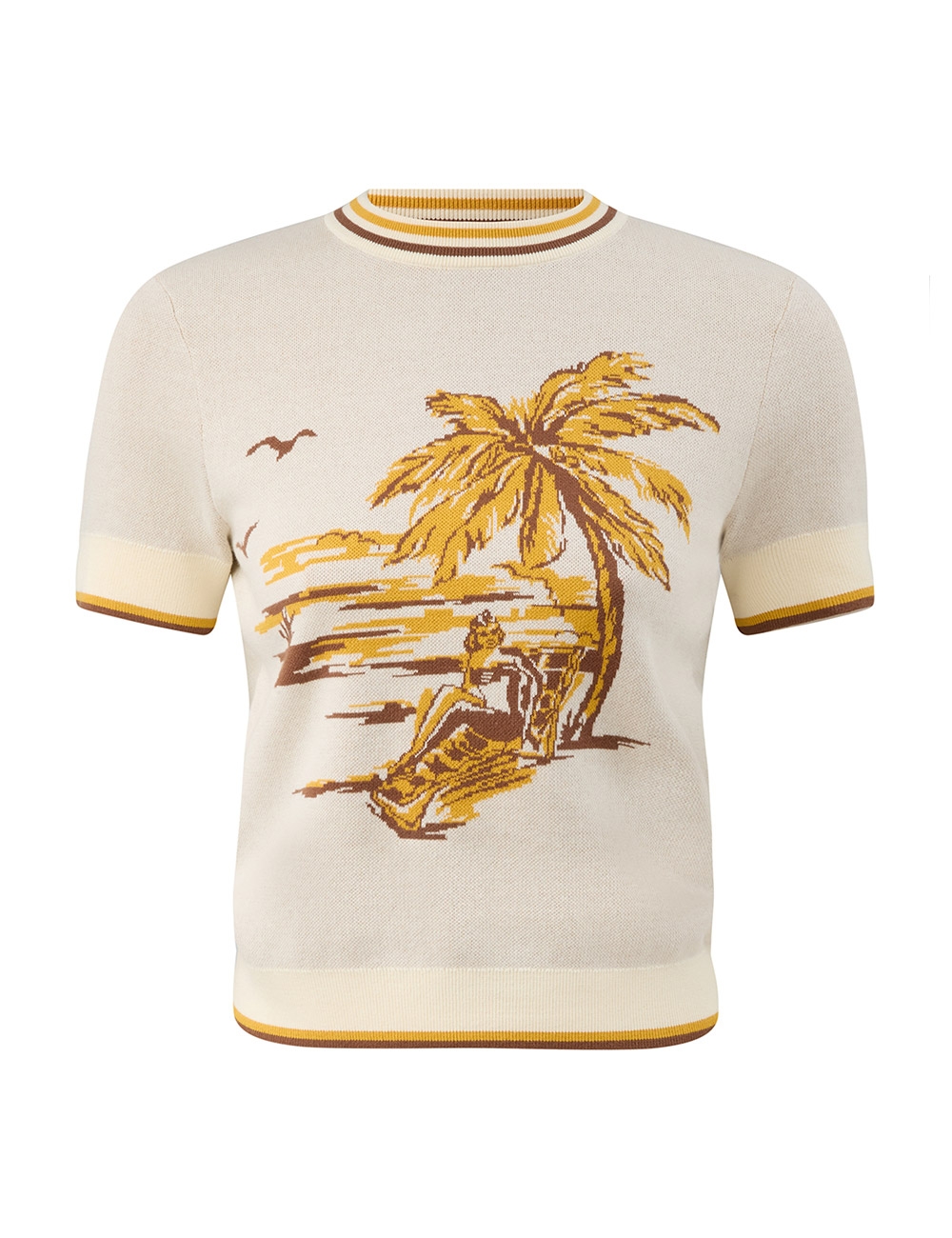 Zimmermann Daylight Jacquard Tee Top