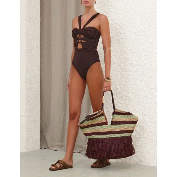 Elevate your elegance in this Zimmermann Bikini available now at Luxury Shoes 