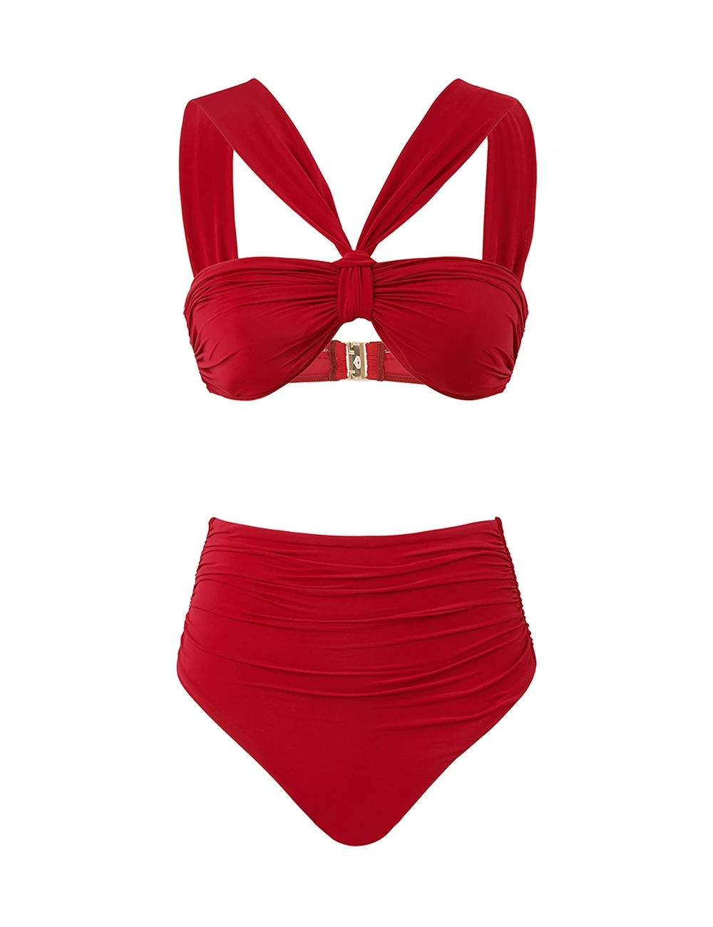 Zimmermann Daylight Knot Detail Bikini | Ready to Wear Collection Luxury Shoes Elevate your elegance in this Zimmermann Bikini available now at Luxury Shoes