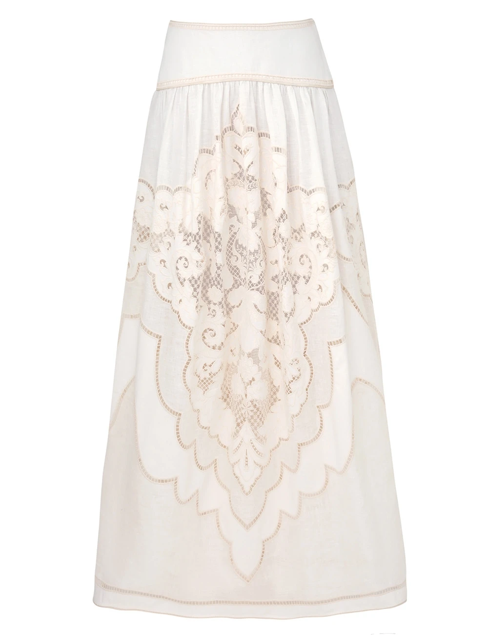 Zimmermann Daylight Maxi Skirt | Ready to Wear Collection Luxury Shoes Elevate your elegance in this Zimmermann Skirts available now at Luxury Shoes