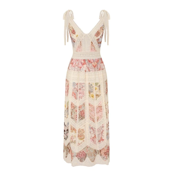 Elevate your elegance in this Zimmermann Dresses available now at Luxury Shoes 