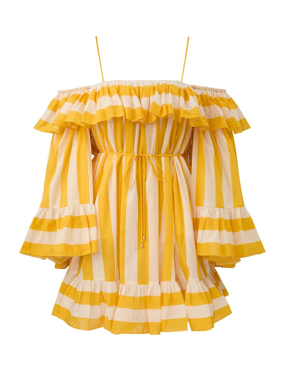 Zimmermann Daylight Stripe Mini Dress | Ready to Wear Collection Luxury Shoes Elevate your elegance in this Zimmermann Dresses available now at Luxury Shoes