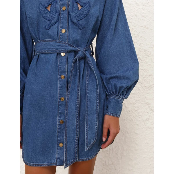 Elevate your elegance in this Zimmermann Dresses available now at Luxury Shoes 