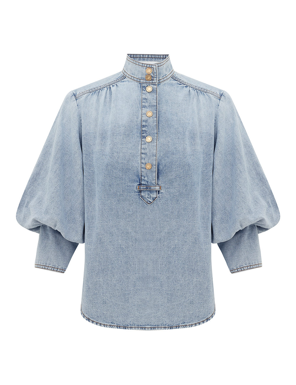 Zimmermann Denim Blouse