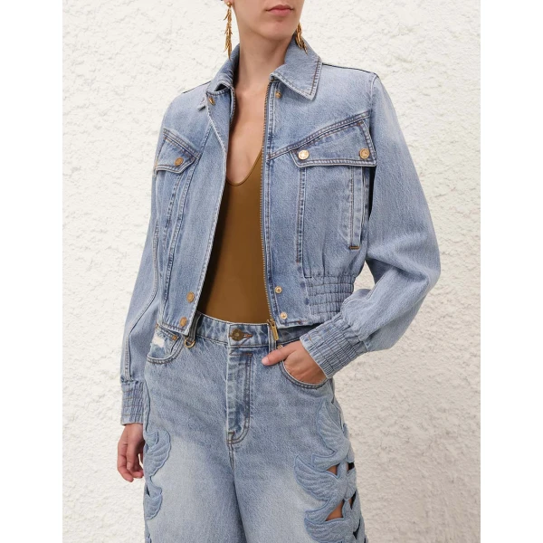 Elevate your elegance in this Zimmermann Jackets available now at Luxury Shoes 