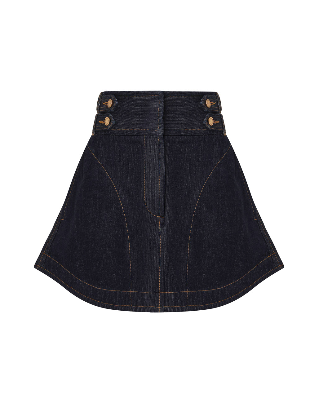 Zimmermann Denim Cargo Mini Skirt