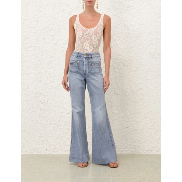 Elevate your elegance in this Zimmermann Pants available now at Luxury Shoes 