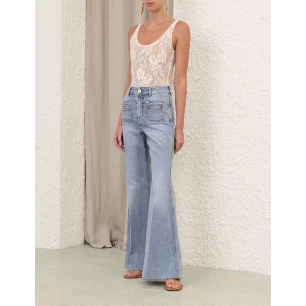 Elevate your elegance in this Zimmermann Pants available now at Luxury Shoes 