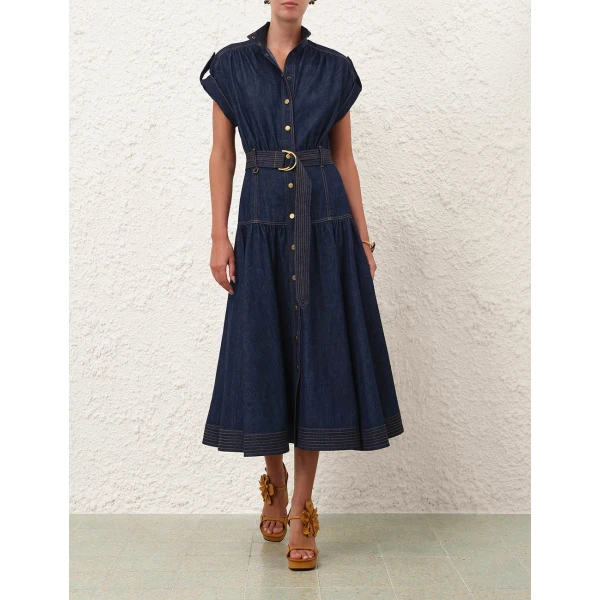 Elevate your elegance in this Zimmermann Dresses available now at Luxury Shoes 