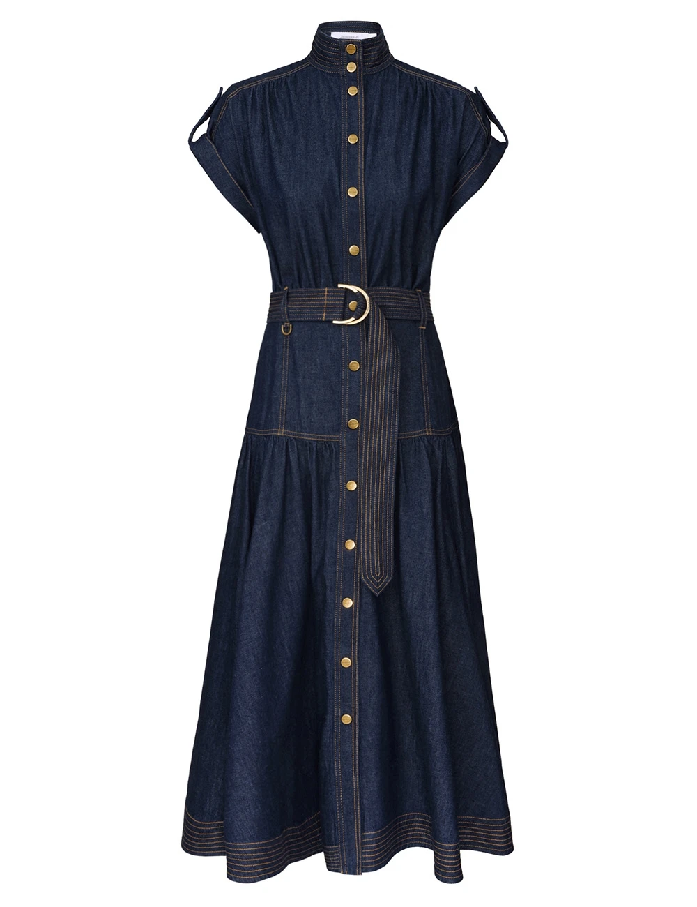 Zimmermann Denim Midi Dress | Ready to Wear Collection Luxury Shoes Elevate your elegance in this Zimmermann Dresses available now at Luxury Shoes