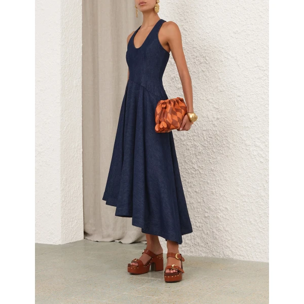 Elevate your elegance in this Zimmermann Dresses available now at Luxury Shoes 