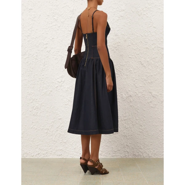 Elevate your elegance in this Zimmermann Dresses available now at Luxury Shoes 