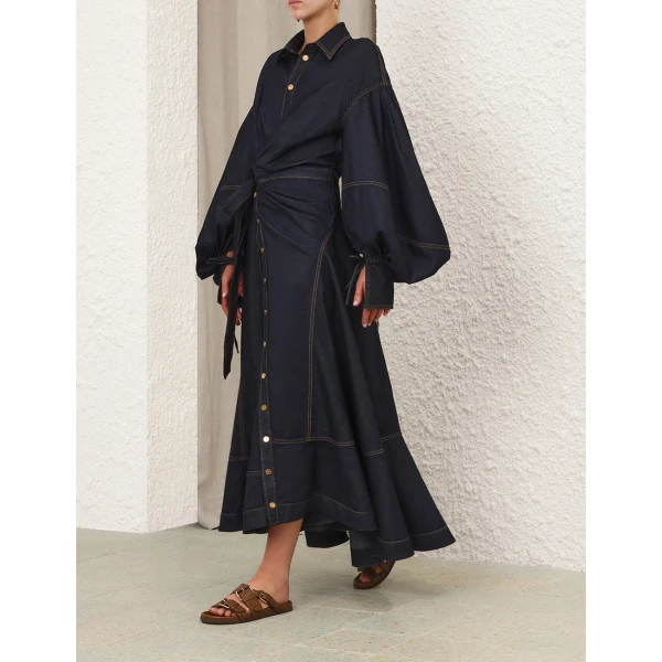 Elevate your elegance in this Zimmermann Dresses available now at Luxury Shoes 