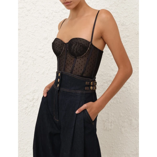 Elevate your elegance in this Zimmermann Tops available now at Luxury Shoes 