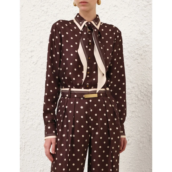 Elevate your elegance in this Zimmermann Tops available now at Luxury Shoes 