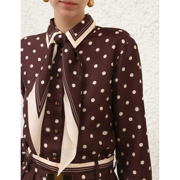 Elevate your elegance in this Zimmermann Tops available now at Luxury Shoes 