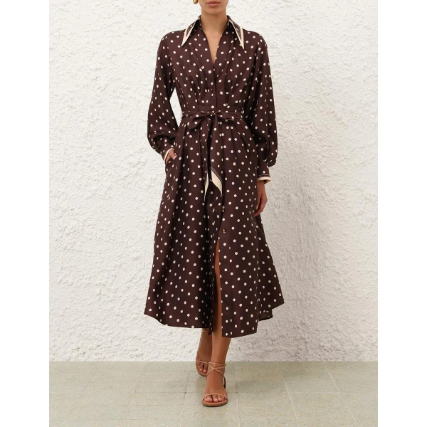 Elevate your elegance in this Zimmermann Dresses available now at Luxury Shoes 