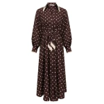 Zimmermann Dot Tuck Midi Dress | Ready to Wear Collection Luxury Shoes Elevate your elegance in this Zimmermann Dresses available now at Luxury Shoes