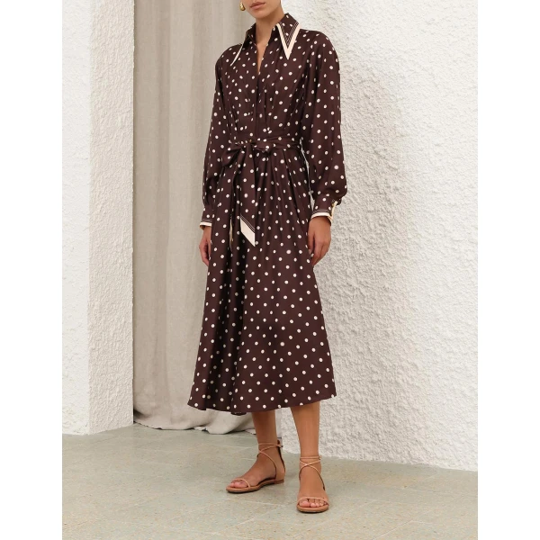 Elevate your elegance in this Zimmermann Dresses available now at Luxury Shoes 