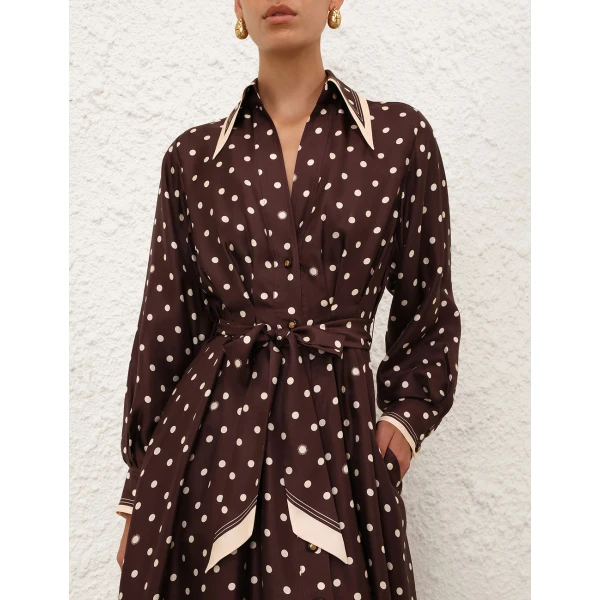 Elevate your elegance in this Zimmermann Dresses available now at Luxury Shoes 