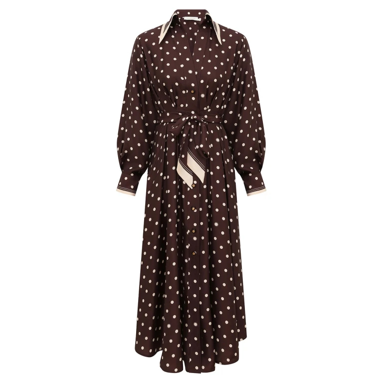 Elevate your elegance in this Zimmermann Dresses available now at Luxury Shoes 