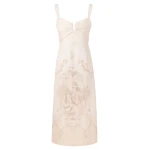 Zimmermann Drape Midi Dress | Ready to Wear Collection Luxury Shoes Elevate your elegance in this Zimmermann Dresses available now at Luxury Shoes