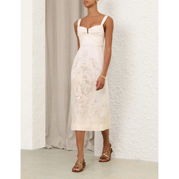 Elevate your elegance in this Zimmermann Dresses available now at Luxury Shoes 
