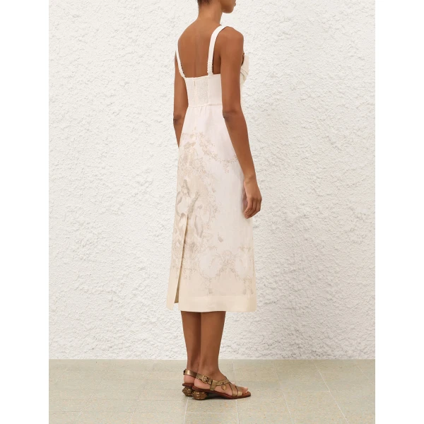 Elevate your elegance in this Zimmermann Dresses available now at Luxury Shoes 