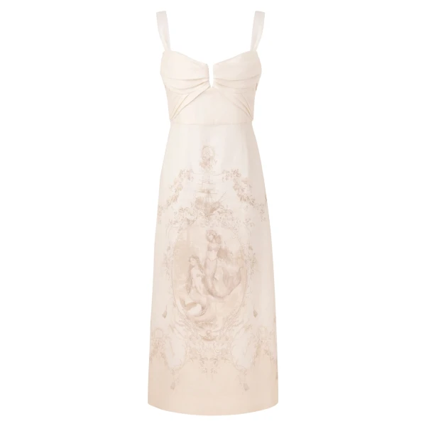 Elevate your elegance in this Zimmermann Dresses available now at Luxury Shoes 