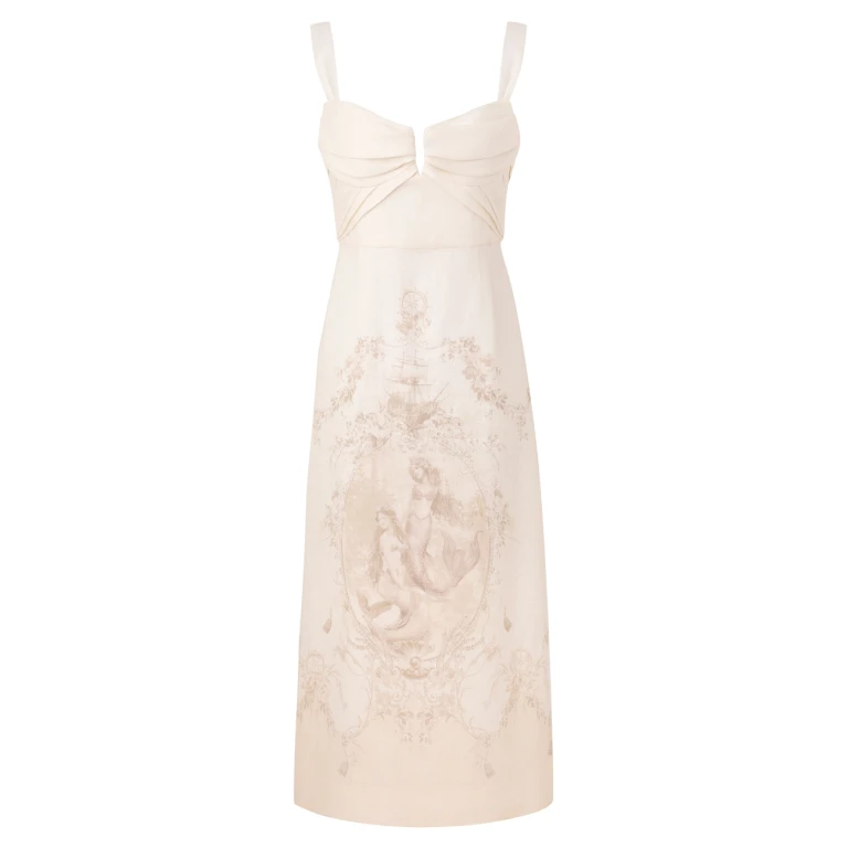 Elevate your elegance in this Zimmermann Dresses available now at Luxury Shoes 
