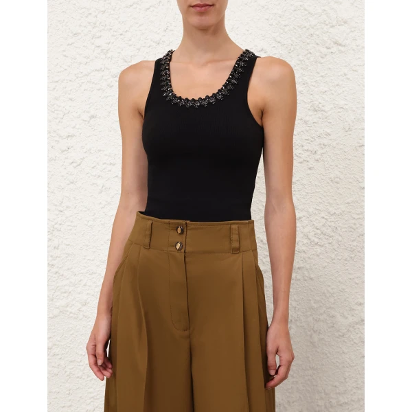 Elevate your elegance in this Zimmermann Tops available now at Luxury Shoes 