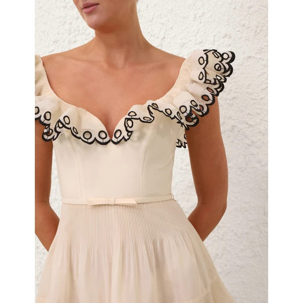 Elevate your elegance in this Zimmermann Dresses available now at Luxury Shoes 