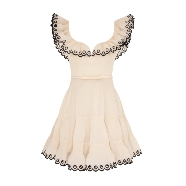 Elevate your elegance in this Zimmermann Dresses available now at Luxury Shoes 
