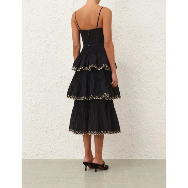 Elevate your elegance in this Zimmermann Dresses available now at Luxury Shoes 
