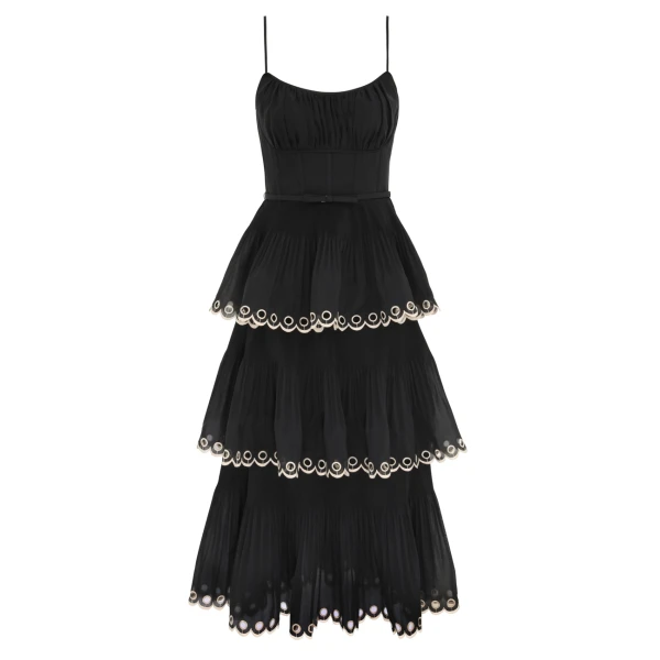 Elevate your elegance in this Zimmermann Dresses available now at Luxury Shoes 